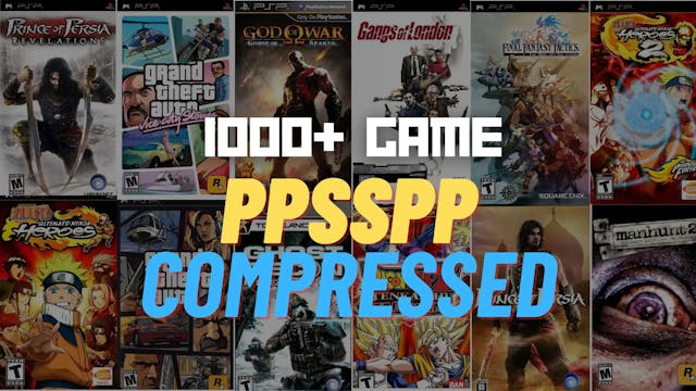 Ppsspp high compressed games